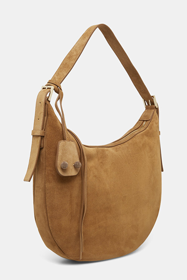 TAN SUEDE BAG 2