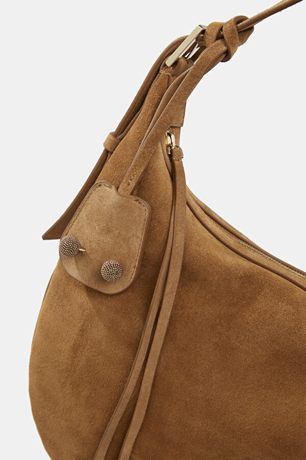 TAN SUEDE BAG 6