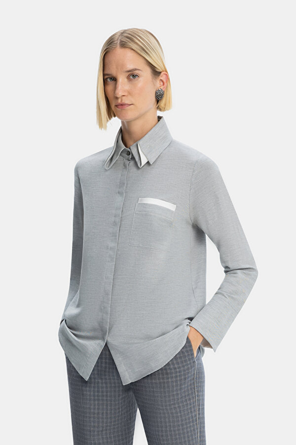 ECRU LONG SLEEVE SHIRT