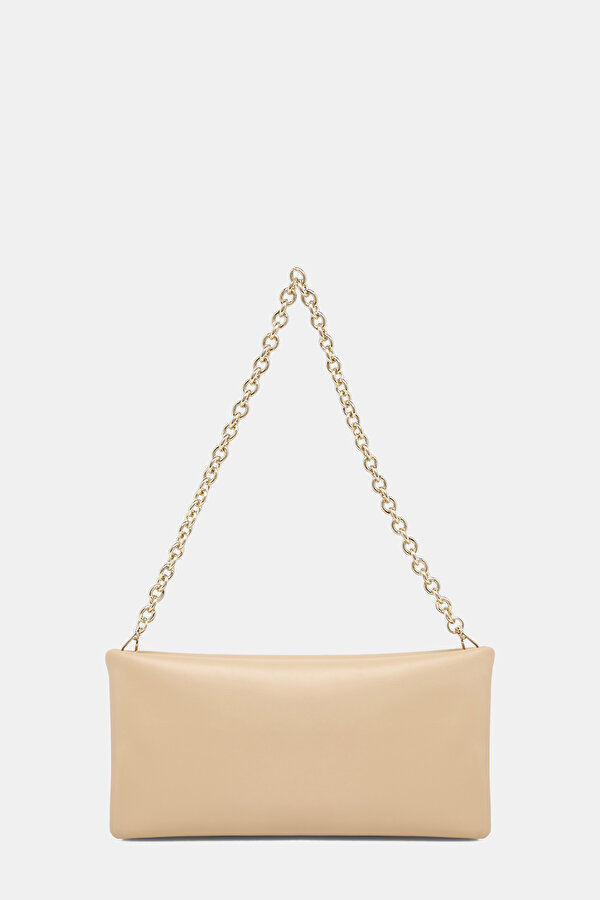 BEIGE LEATHER BAG