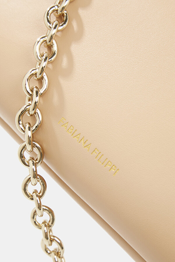 BEIGE LEATHER BAG 6