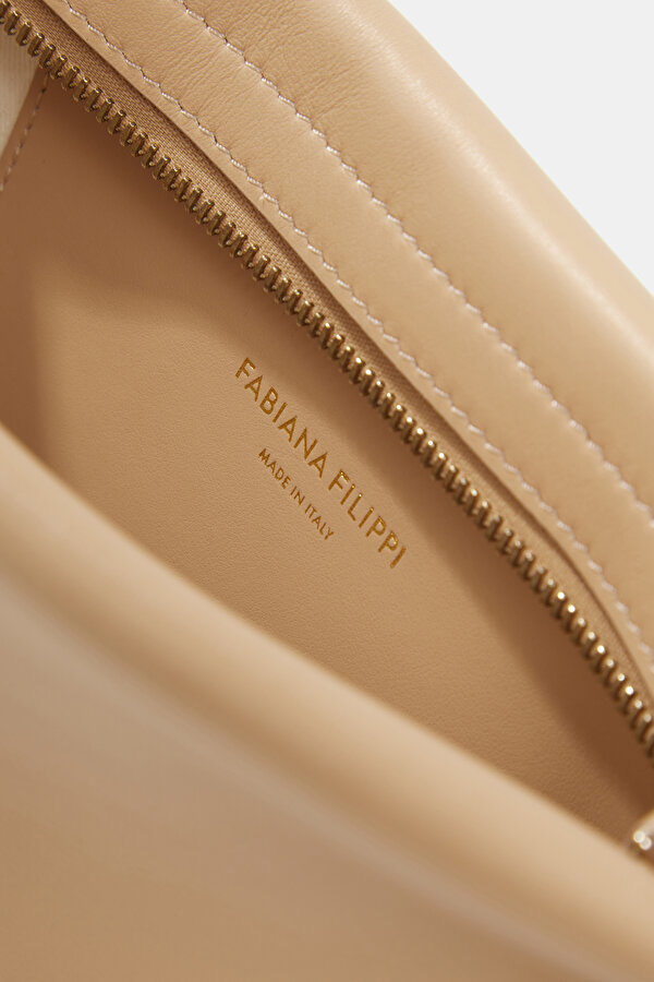 BEIGE LEATHER BAG 7