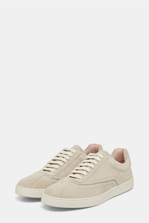 ECRU SUEDE SHOE 2