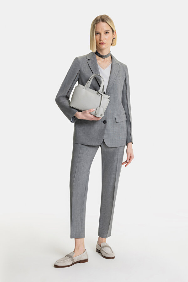 GREY LEATHER BAG 2