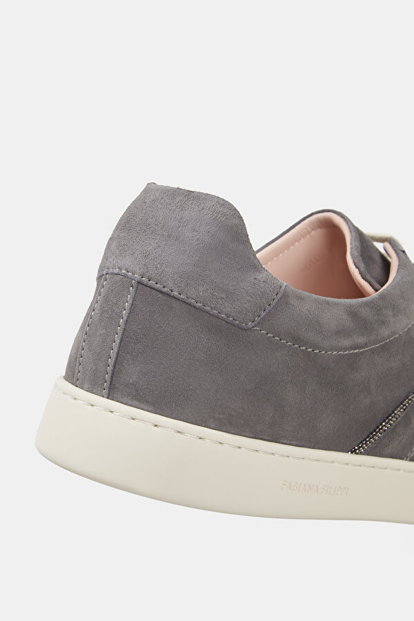 DARK GREY SUEDE SHOE 6