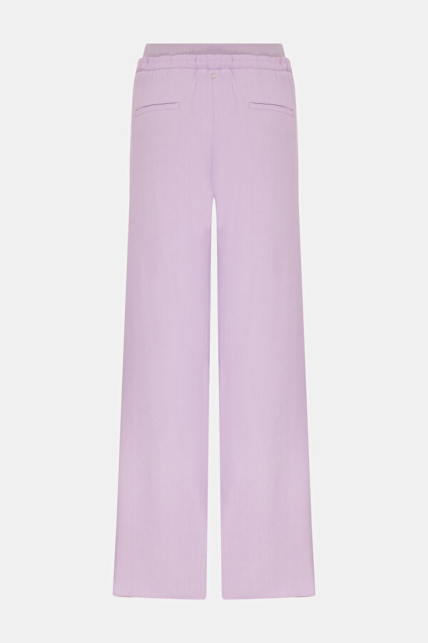 LILAC WIDE LEG TROUSERS 6