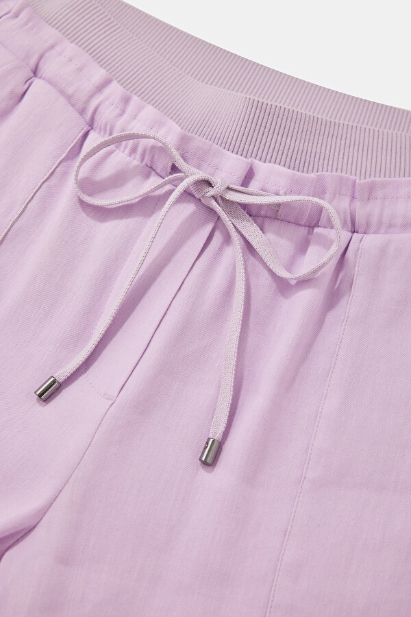 LILAC WIDE LEG TROUSERS 7