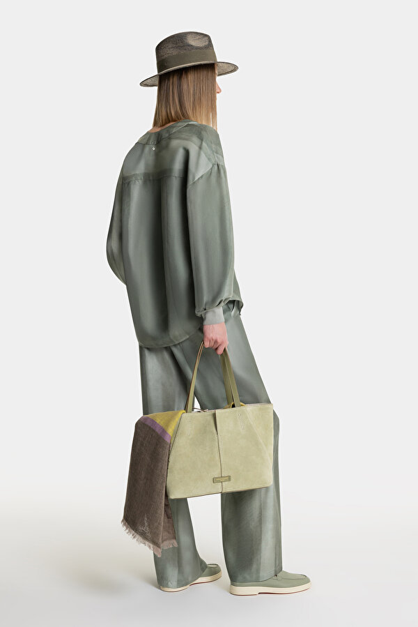 KHAKI LONG SLEEVE SHIRT 6