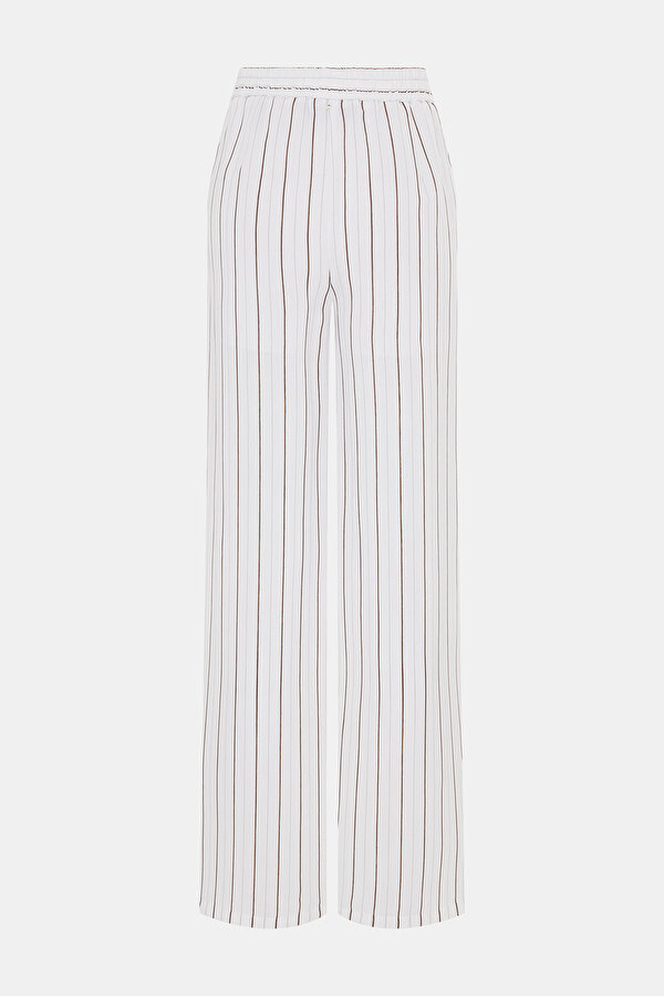 BLACK WIDE LEG TROUSERS 6