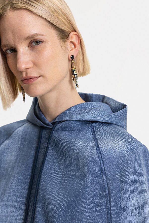 BLUE HOODIE SWEATSHIRT 7