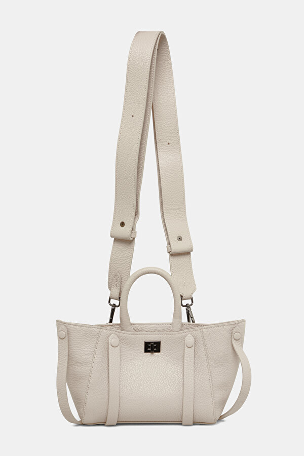 BEIGE LEATHER BAG 2