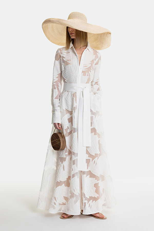 WHITE LONG SLEEVE DRESS 6