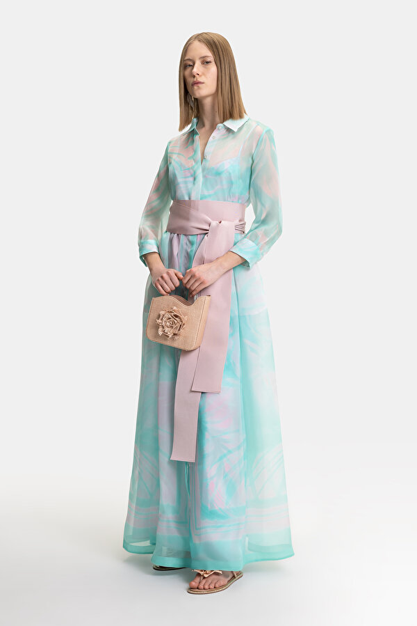 POWDER LONG SLEEVE DRESS