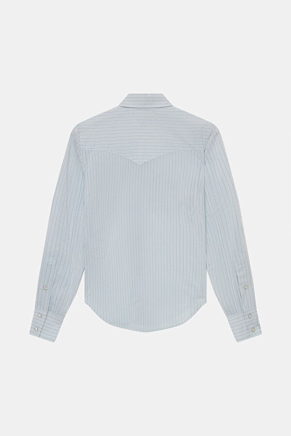 DARK BLUE LONG SLEEVE SHIRT 2