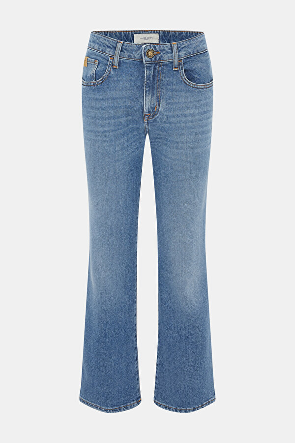 MAVİ DÜZ KESİM DENIM PANTOLON