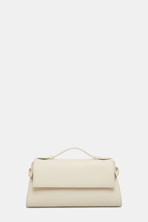 ECRU LEATHER BAG
