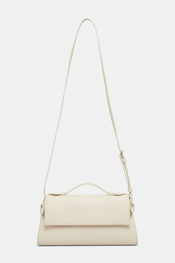 ECRU LEATHER BAG 2
