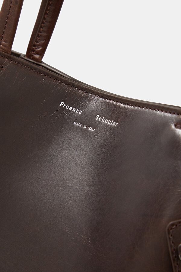 BROWN LEATHER BAG 6