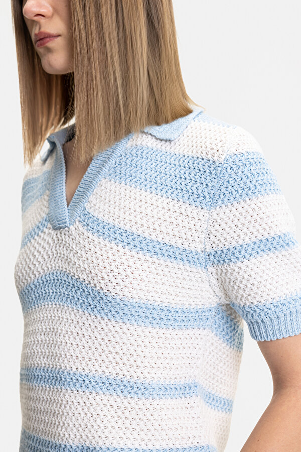 BLUE POLO NECK 6