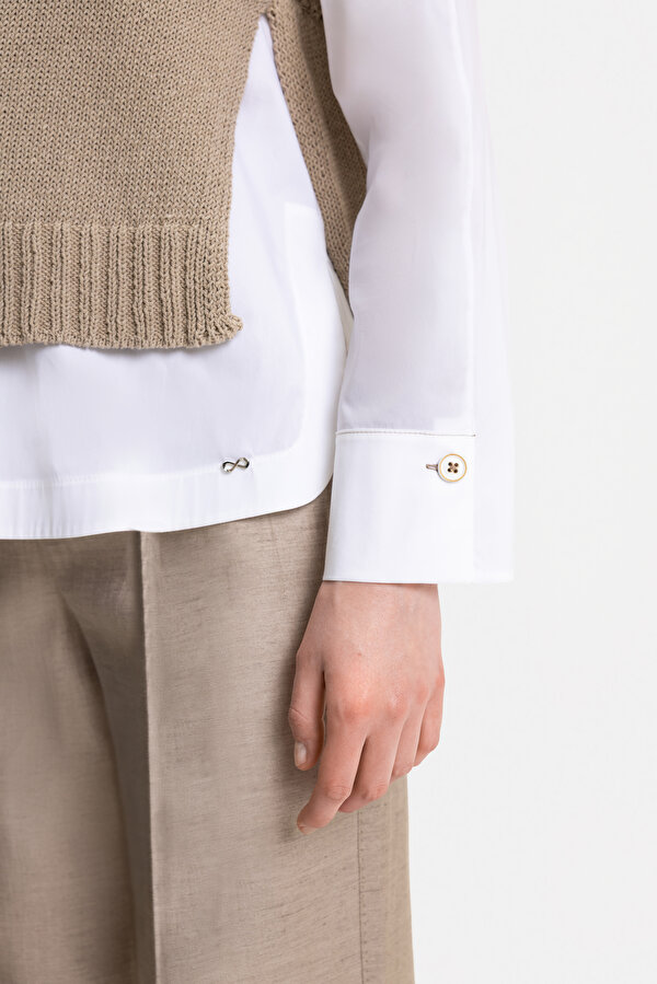 BEIGE BASIC / ROUND NECKLINE 6