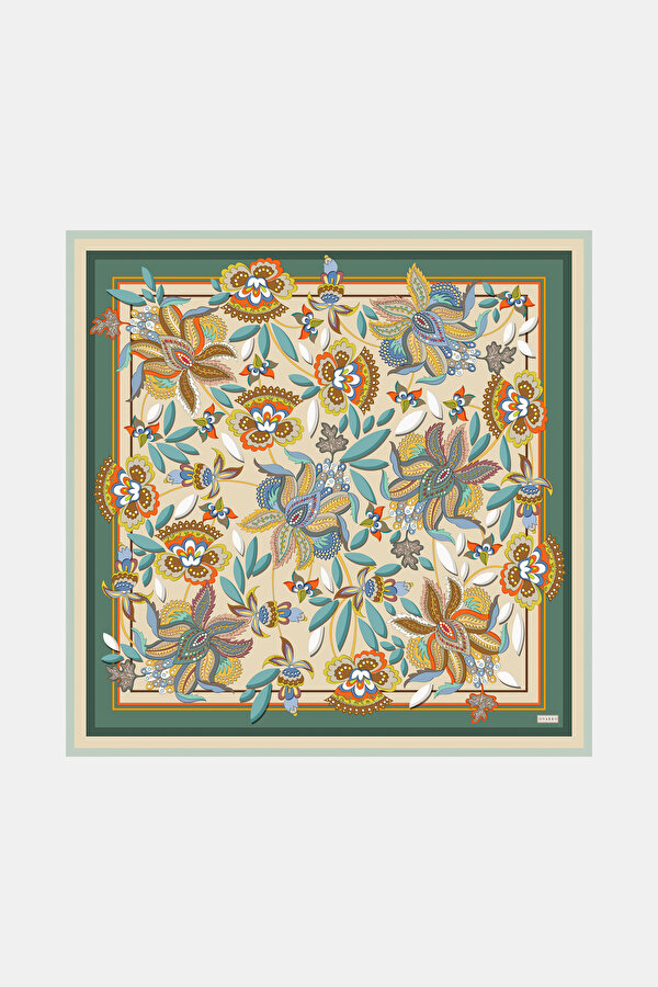NEPHY ETHNIC DESIGN TWILL SCARF