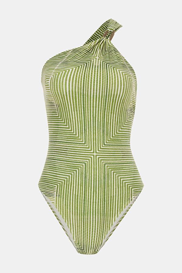 GREEN SWIMSUIT