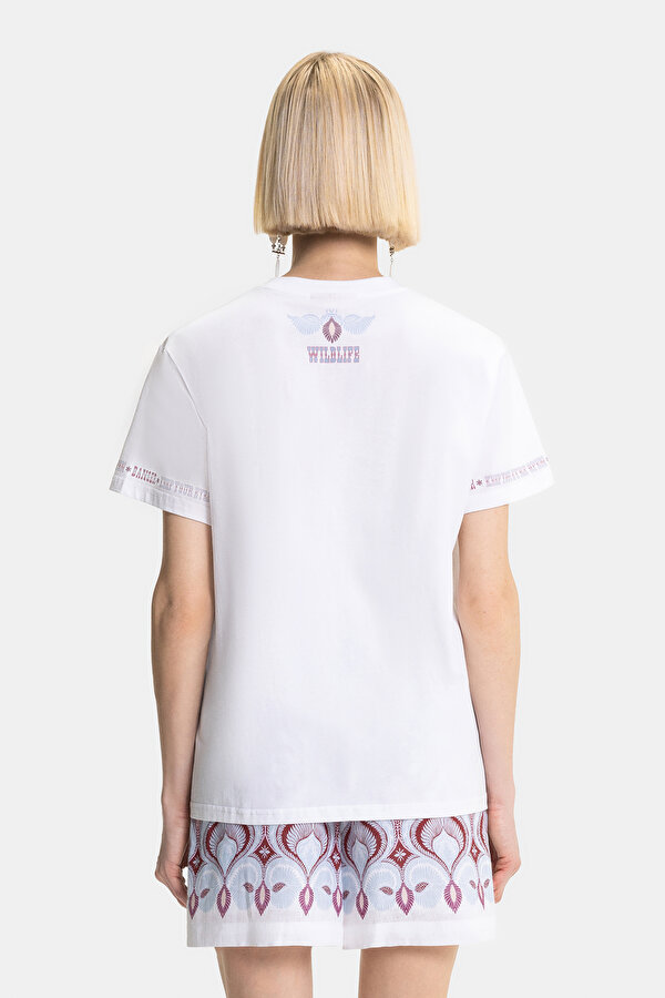 BLUE BASIC / ROUND NECKLINE SHORT SLEEVE TSHIRT 2