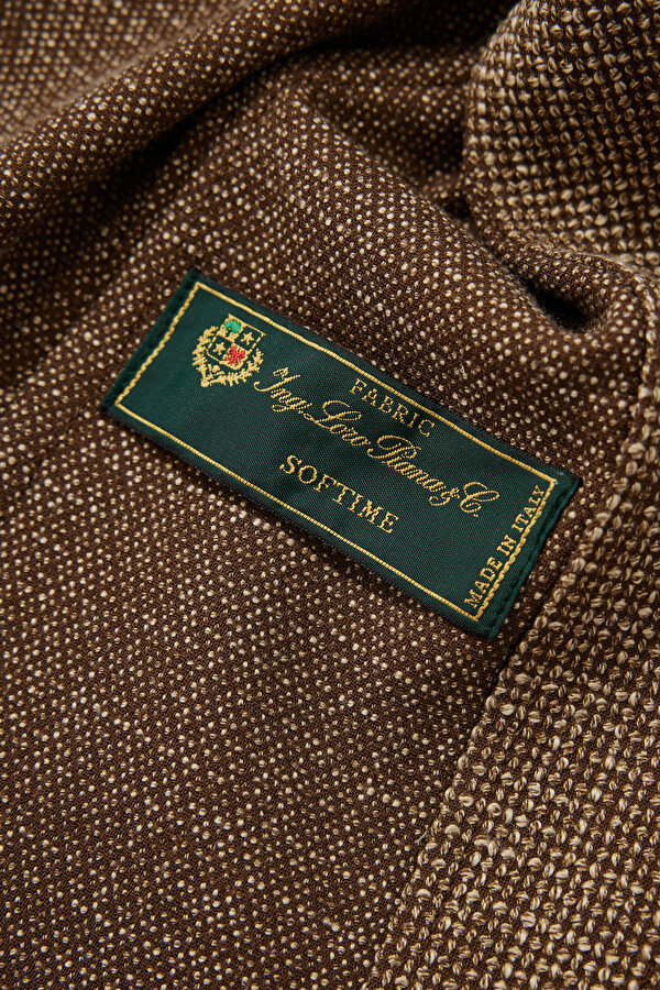BEIGE MANDARIN COLLAR JACKET 12
