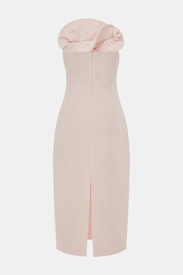 LIGHT PINK MIDI DRESS 2