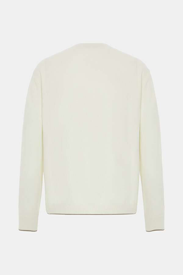 ECRU BASIC / ROUND NECKLINE TRICOT 2