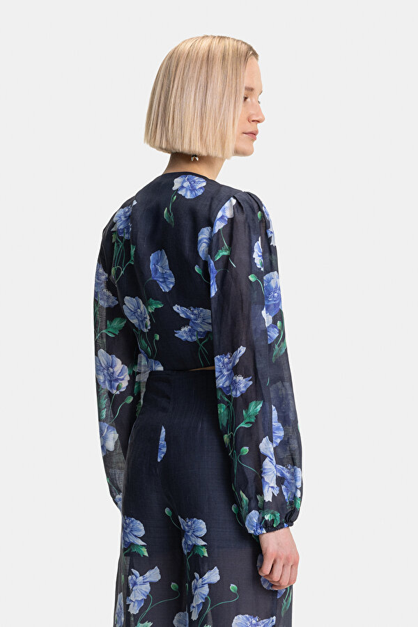 GREEN LONG SLEEVE BLOUSE 2
