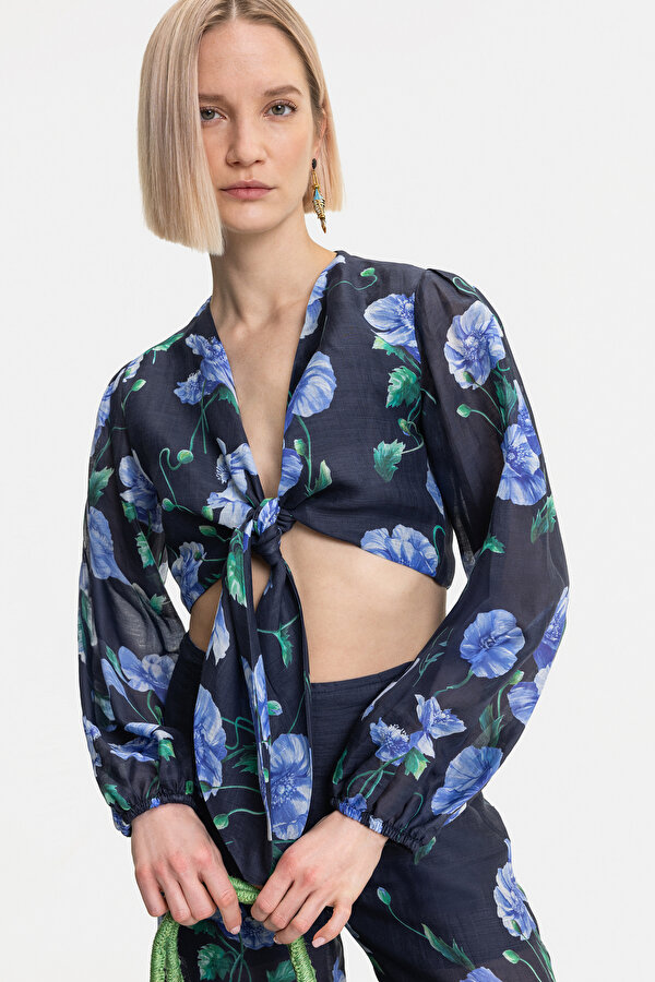 GREEN LONG SLEEVE BLOUSE 7