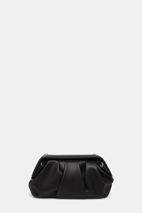 BLACK ECO LEATHER BAG