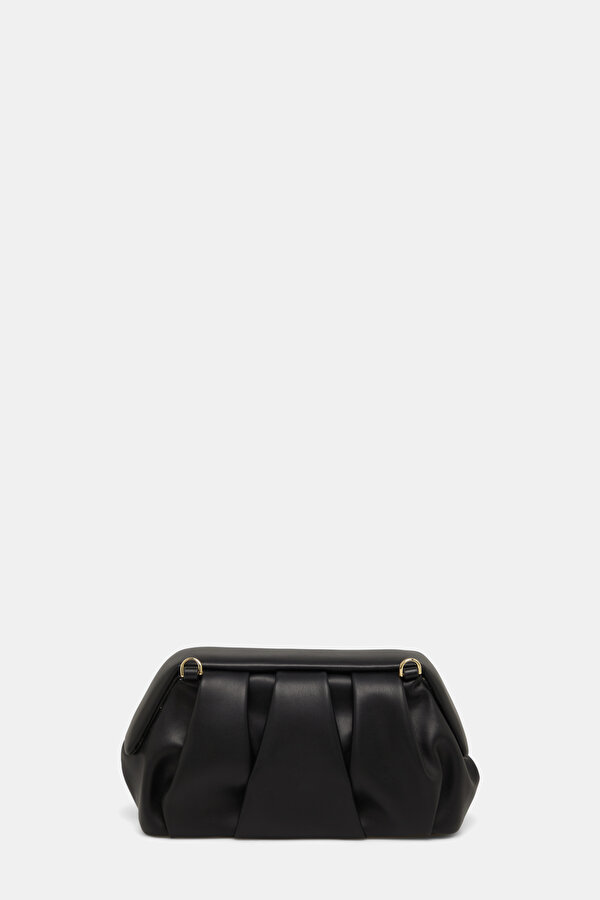 BLACK ECO LEATHER BAG 6