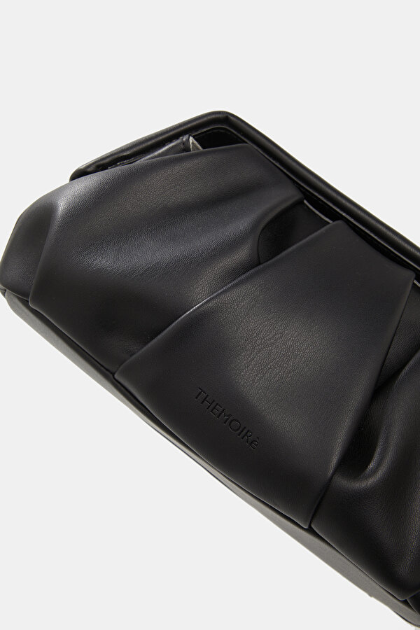 BLACK ECO LEATHER BAG 7
