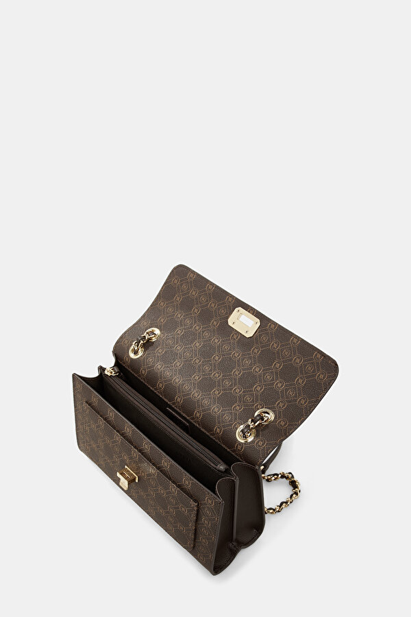 BEIGE MONOGRAM BAG 6