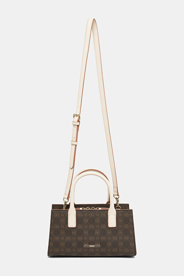 TAN MONOGRAM BAG 2