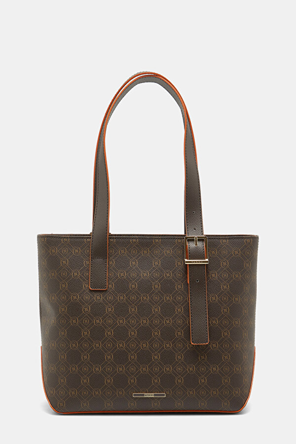 ORANGE MONOGRAM BAG