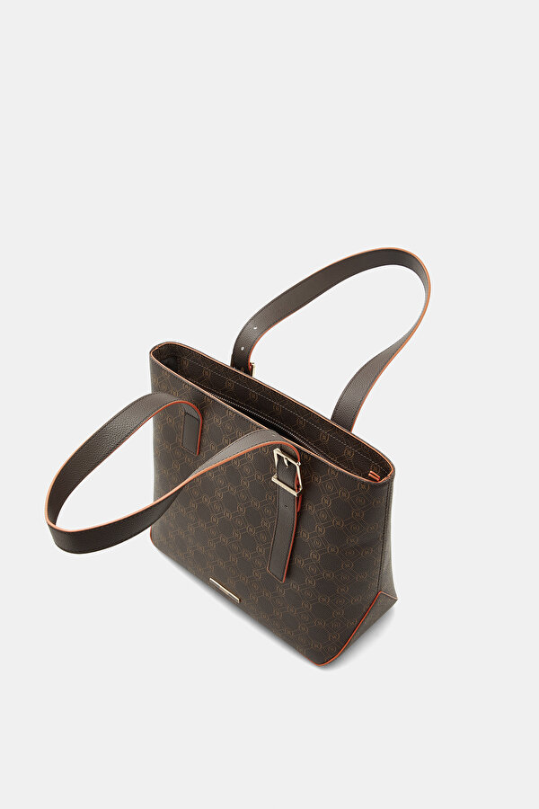 ORANGE MONOGRAM BAG 6