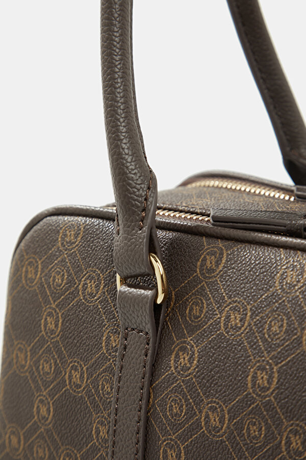 BEIGE MONOGRAM BAG 6