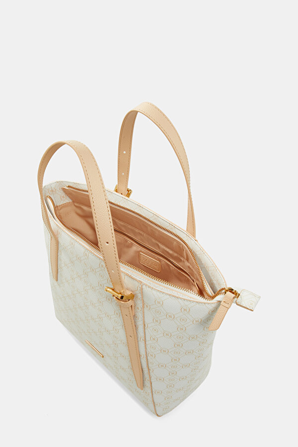 WHITE MONOGRAM BAG 6