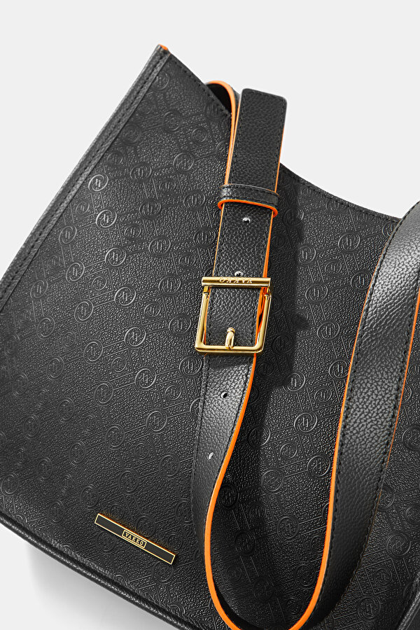 ORANGE MONOGRAM BAG 6