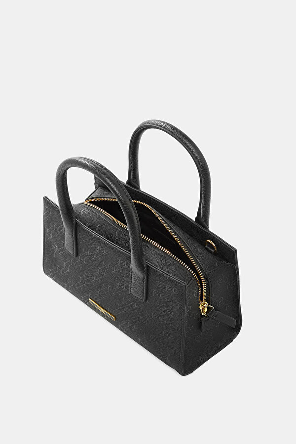 BLACK MONOGRAM BAG 7