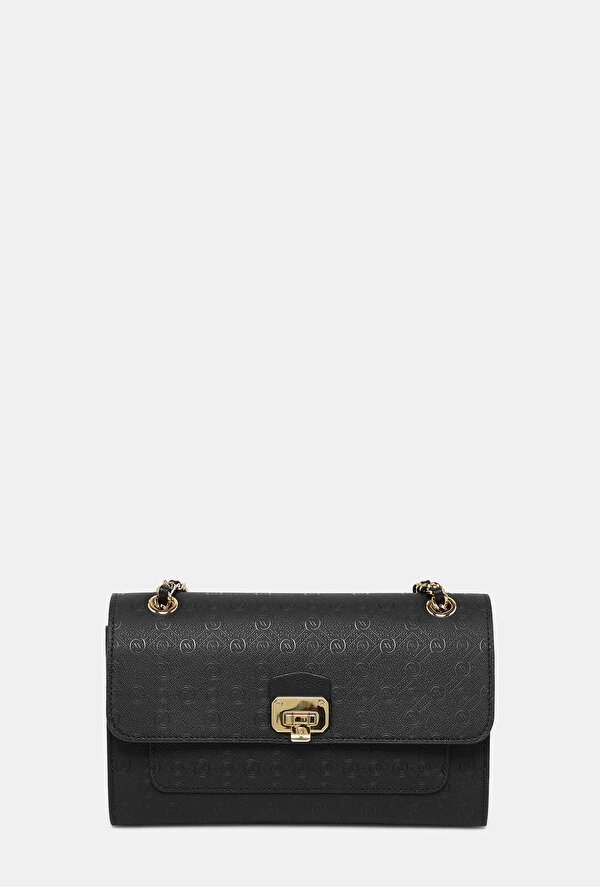 BLACK MONOGRAM BAG