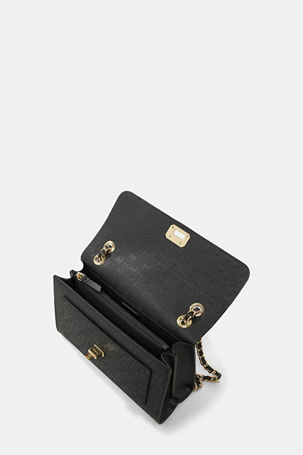 BLACK MONOGRAM BAG 6