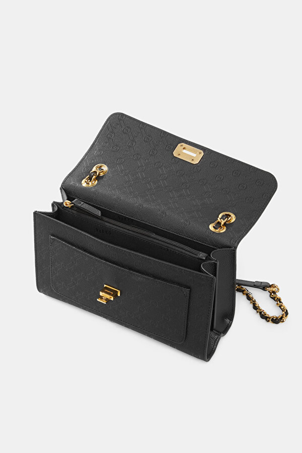 BLACK MONOGRAM BAG 7
