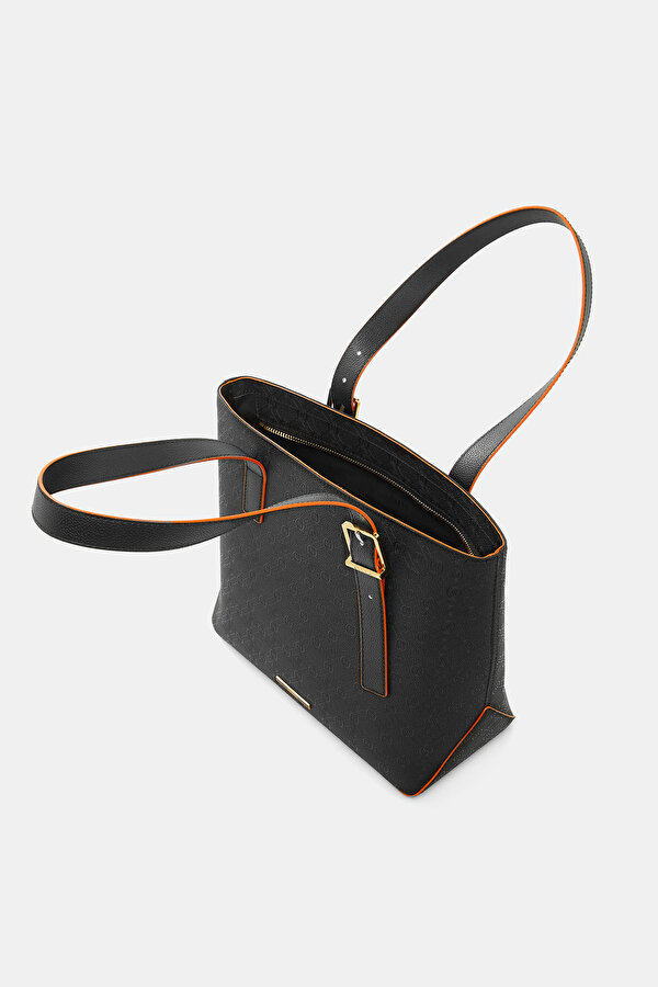 ORANGE MONOGRAM BAG 6