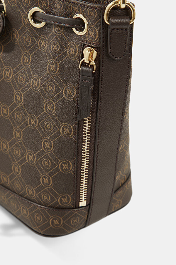 BEIGE MONOGRAM BAG 6