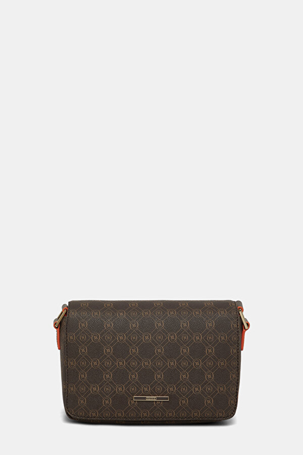 ORANGE MONOGRAM BAG
