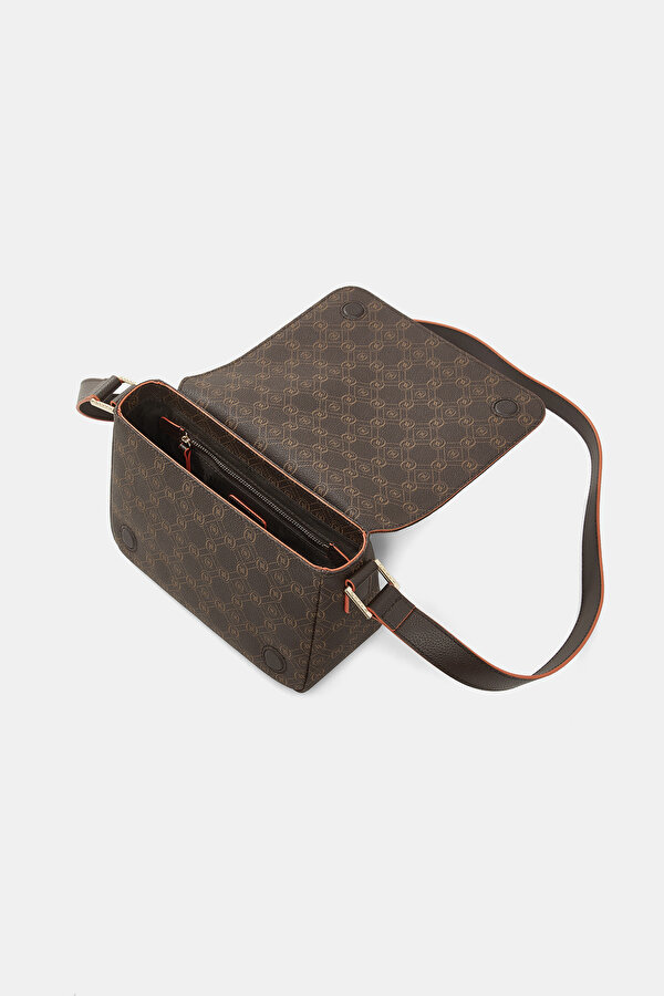 ORANGE MONOGRAM BAG 7